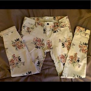 coco+jaimeson Floral Print Skinny
